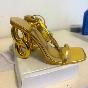 Gold Heels